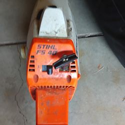 Stilh Fs40 Gas Weed Eater Needs A Gas Cap/Possibly Could Be Used For Parts