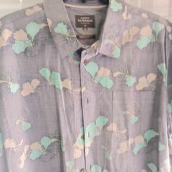 Mens Hawaiian Shirt Large