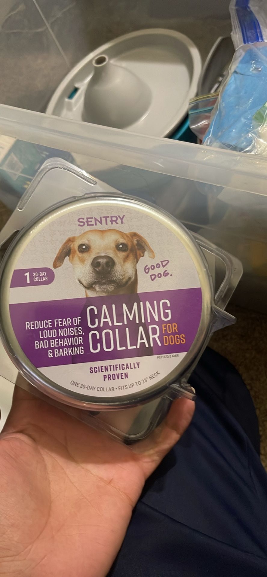 Dog Items! Flea Medication And Calling Collar