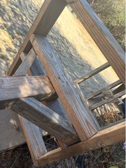Wooden Dragon fruit Trellis with post