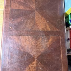 Solid Oak Coffee Table Condition As Pictured 