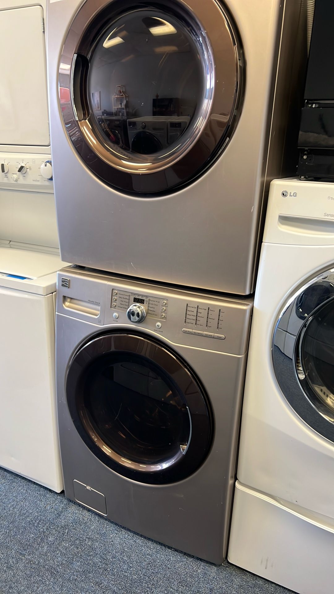 Kenmore Washer And Dryer Set Stackable 