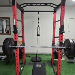 Home Gym Rack With Weights