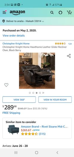 Leather Recliner Chair