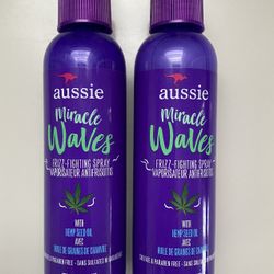 Aussie Miracle Waves anti-frizz spray 