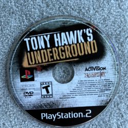 ***NO TRADES!!!*** Tony Hawk’s Underground (PlayStation 2) ***flawless disk***