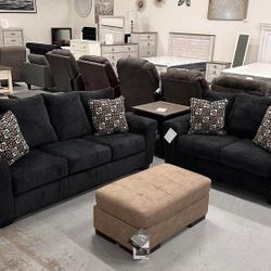 Wixon Living Room Set Sofa and Loveseat 