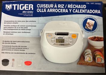 Tiger JBV-G10U 5.5-Cup Rice Cooker