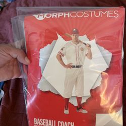 Morph Adult Men’s Baseball Costume *NEW*