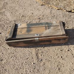 Old Gun Crate