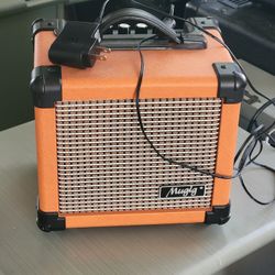 Battery Powered Guitar Amp W/power Adapter