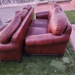 Leather Sofa 