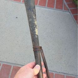 LARGE ANTIQUE METAL TRAIN HORN!