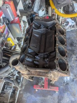 Year 1966 and 1967 Oldsmobile 330 V8 Bare Engine Block SBO Casting 394417 3 Standard Bore