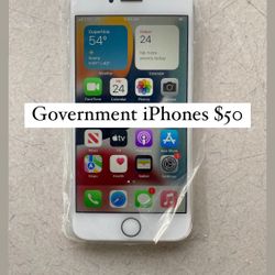 $50 Government iPhones  (iPhone 8)
