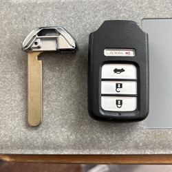 For Honda Ridgeline 2017 2018 2019 Remote Key Fob KR5V2X