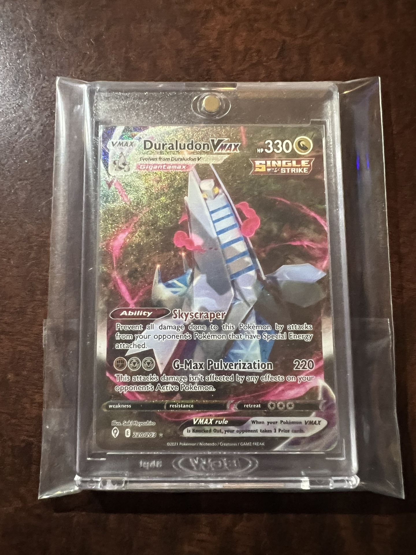 Pokemon Card Duraludon Vmax Alt Art