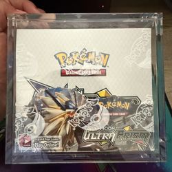 Pokémon Sun & Moon Ultra Prism Booster Box Factory Sealed  Trades are welcome 