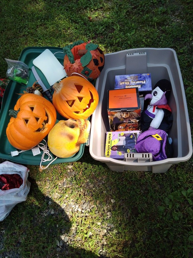 Halloween Decorations. 100 Bucks