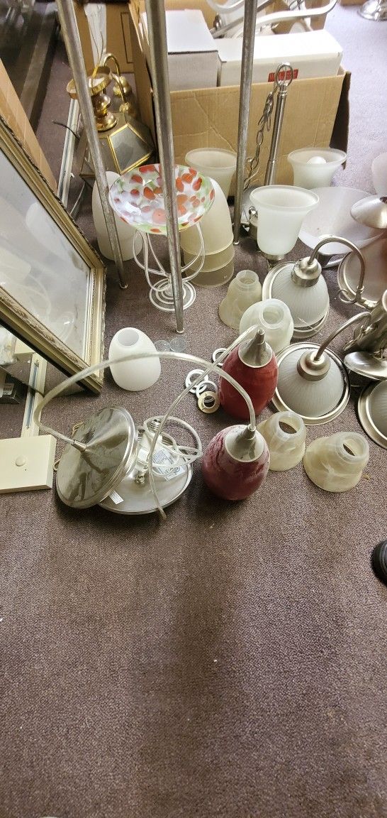 Light Fixtures And Plumbing Fixtures. All New