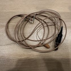 Countryman E6 Omnidirectional Earset Mic for Shure Wireless Bodypacks - Tan