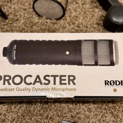 RØDE  PROCASTER Microphone And Much MORE!