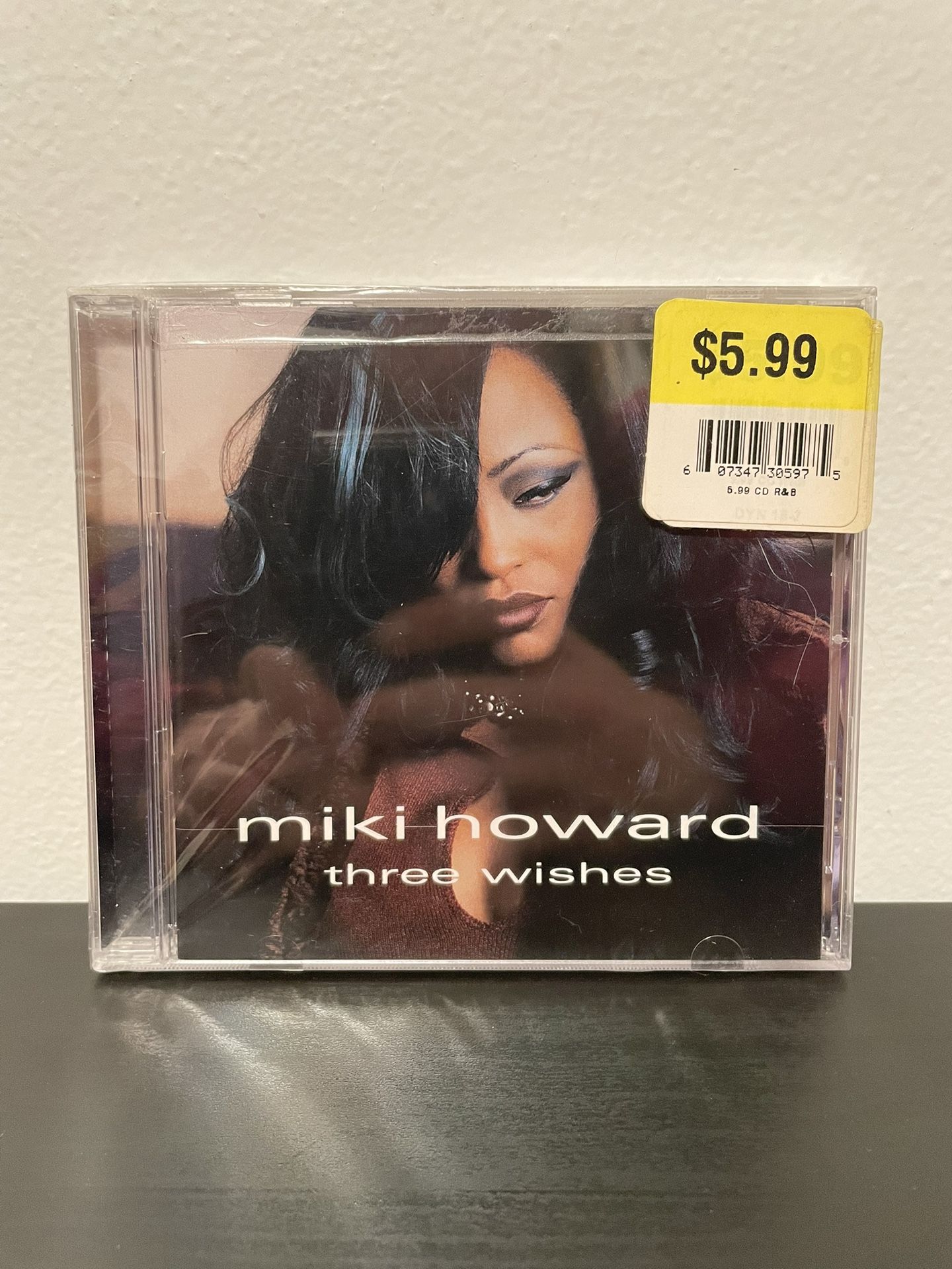 Miki Howard Three Wishes CD Album NEW SEALED Y2K R&B Soul 2001