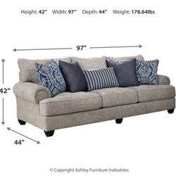 Let Go - 2 X Morren Sofa From Ashley furniture 