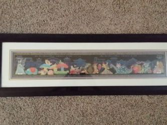RARE Framed Disney Electric Light Parade tickets