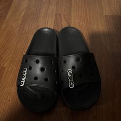 Crocs Women Classic Slides Sandals - Black