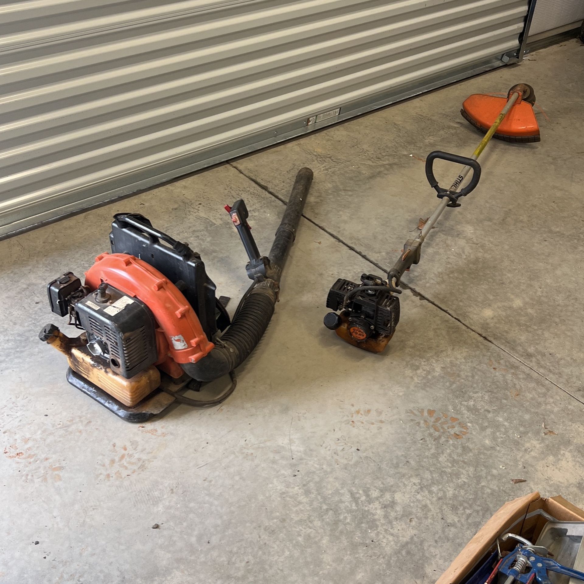 Stihl Leaf, Blower And Weedeater