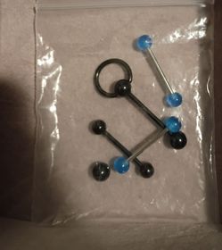 Body Piercing Jewelry Mixed Lot