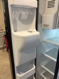 Side-by-Side Refrigerator with Ice Maker