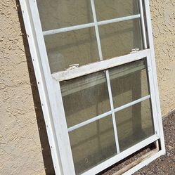 Single-hung sash window
