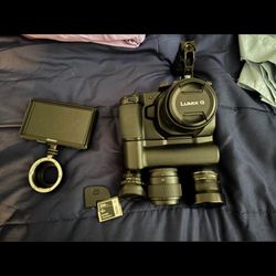 Four lens included Blackmagic 4k and accesories extras