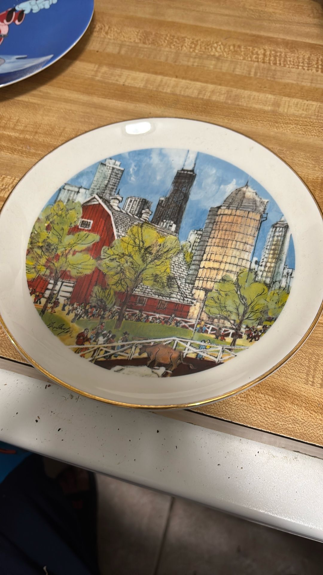 Chicago collectible plate