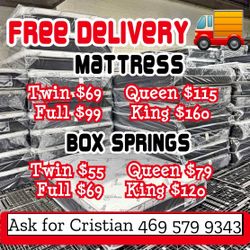 New Mattresses  Twin mattress Full mattress Queen mattress  King mattress  Colchones nuevos  Beds 