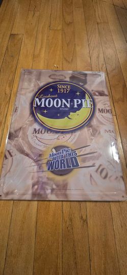 Moon Pie Brand Tin Sign