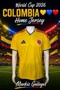 COLOMBIA Home 2026 🇨🇴 Player Version
