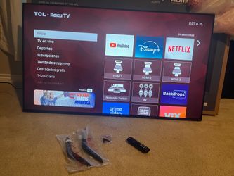 TCL Roku tv 55in