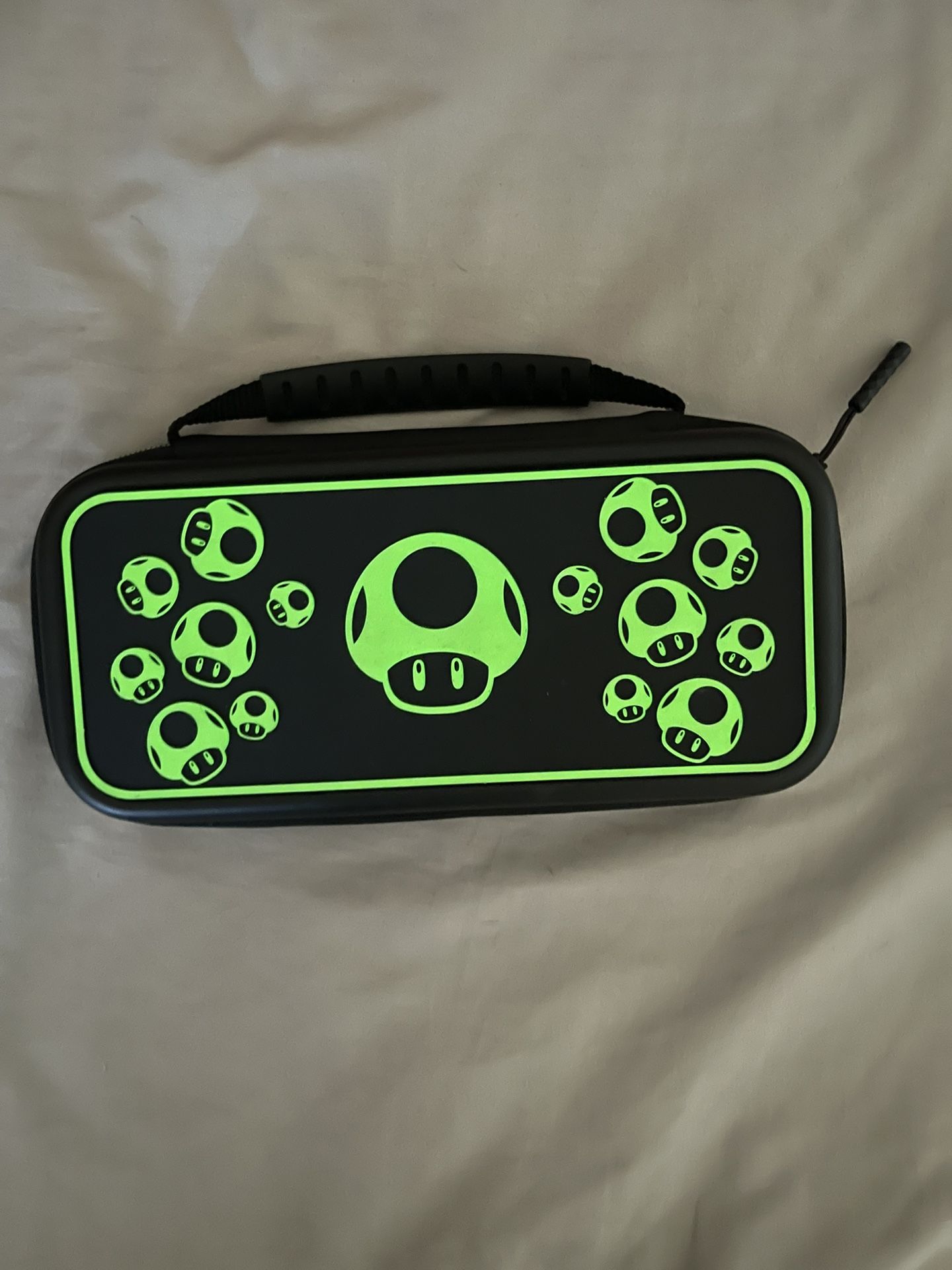 nintendo switch oled case glows in the dark