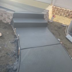 Concrete And Landscape