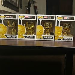 Marvel Studios GOLD FUNKO POPS 