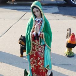 3' Tall Virgen De Guadalupe Statue 