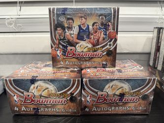 Bowman NBA Basketball jumbo Box