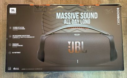 JBL Boombox 3 Portable Wireless Bluetooth Speaker - Black