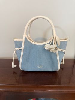 Kate Spade Stash Denim Floral Small Carryall