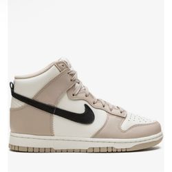 Nike Dunk High Sneakers fossil stone girls size 5