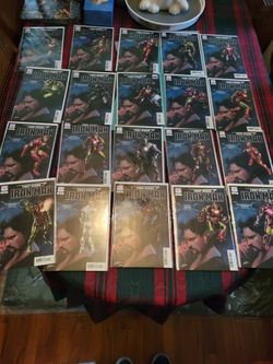 IRON MAN TONY STARK #1 VARIANT LOT MARVEL COMICS 