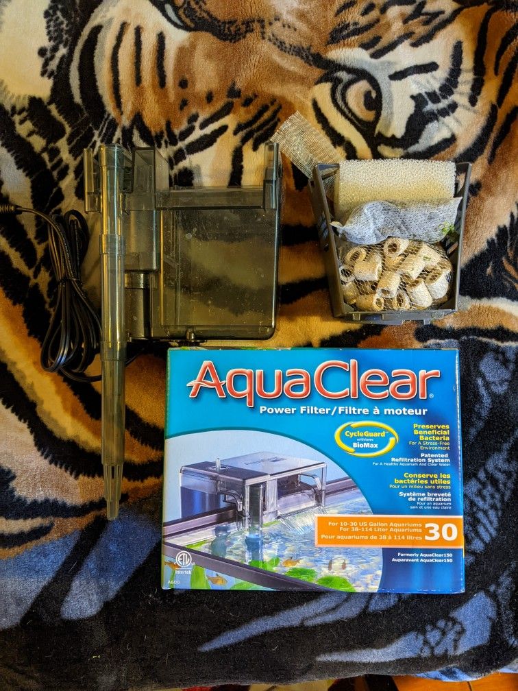 Brand New AquaClear 10-30 Gallon Aquarium filter 